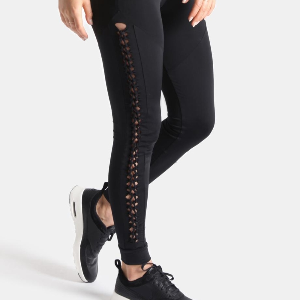 Cushnie et Ochs lace up leggings - Picture 3 of 5